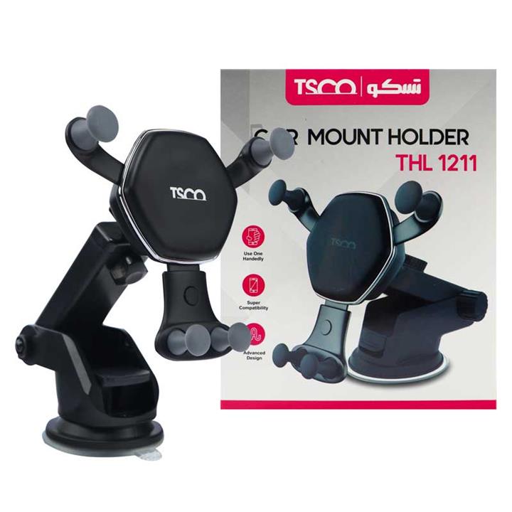 پایه نگهدارنده گوشی موبایل تسکو مدل THL 1211 TSCO THL 1211 Car Mount Holder